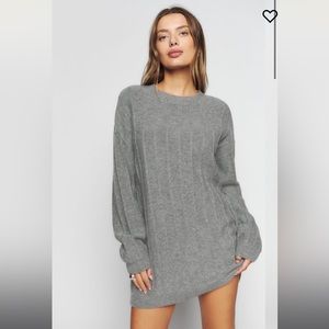 Reformation Wool Sweater Dress